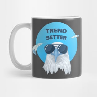 Trendsetter eagle with sunglasses Mug